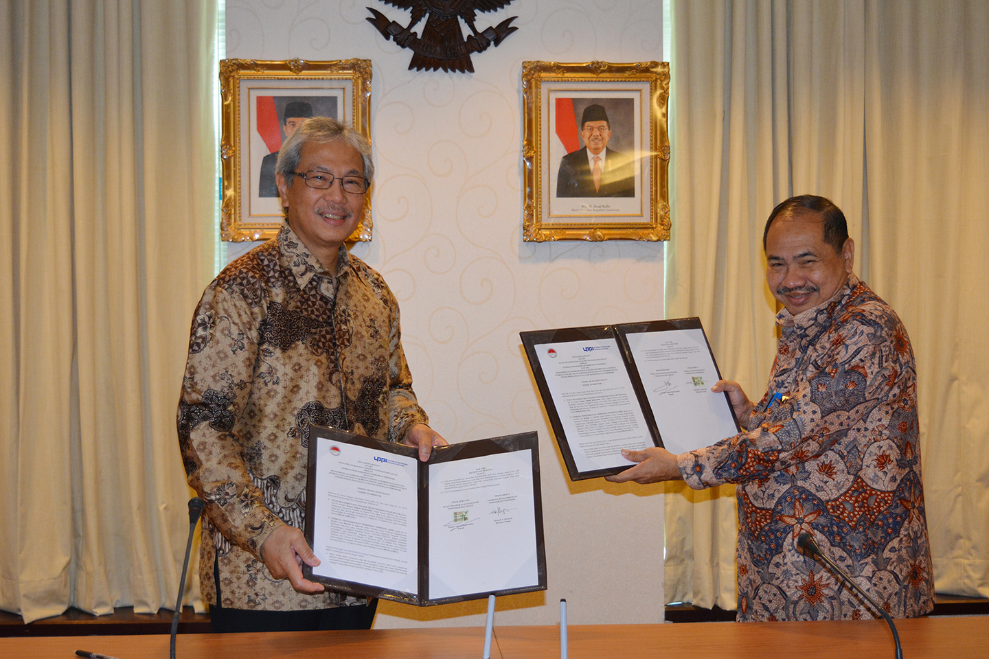 Penandatanganan MoU antara LPPI dengan PPATK