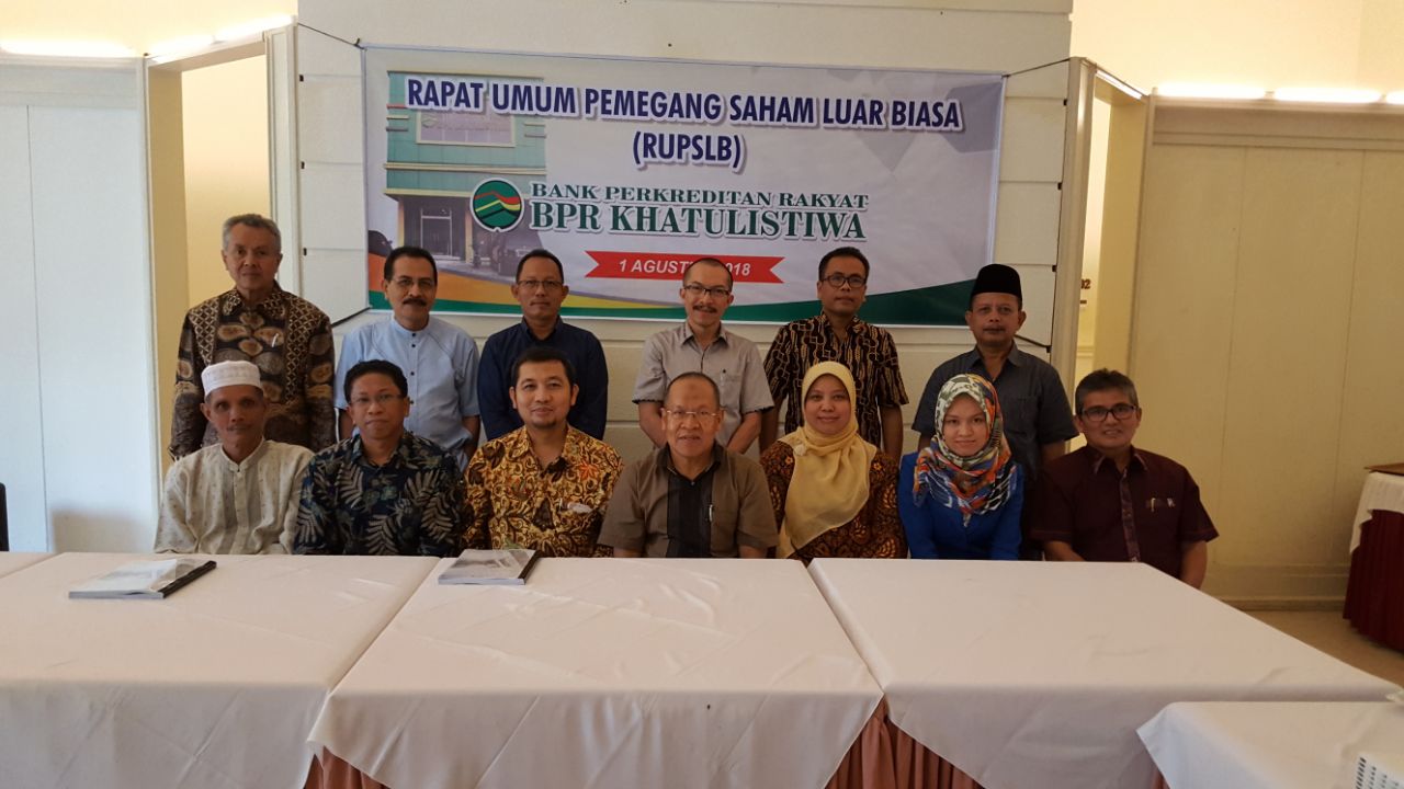 Kerjasama LPPI dengan PT. BPR Khatulistiwa