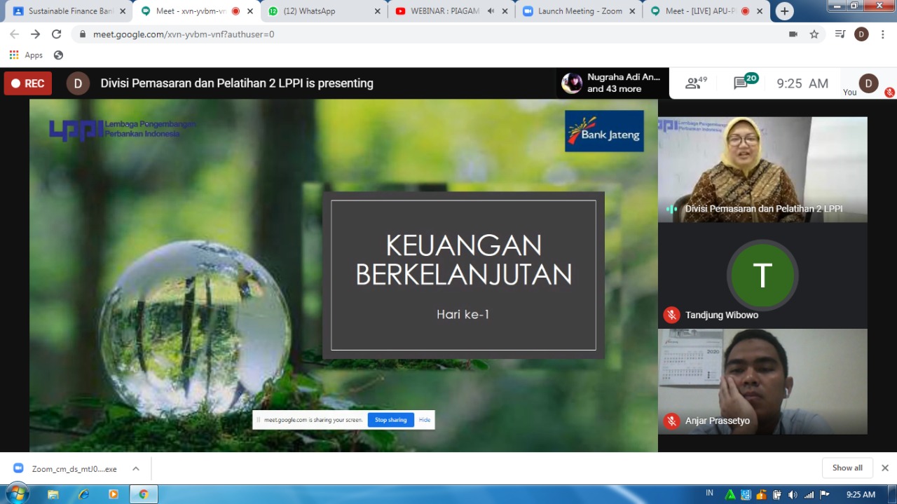 Online Learning Services - Keuangan Berkelanjutan (Sustainable Finance) PT. Bank Jateng Batch 1 & 2