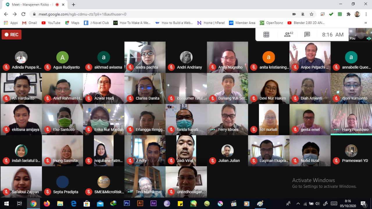 Online Learning Services - Refreshment Manajemen Risiko Batch 3 PT. Bank Mandiri