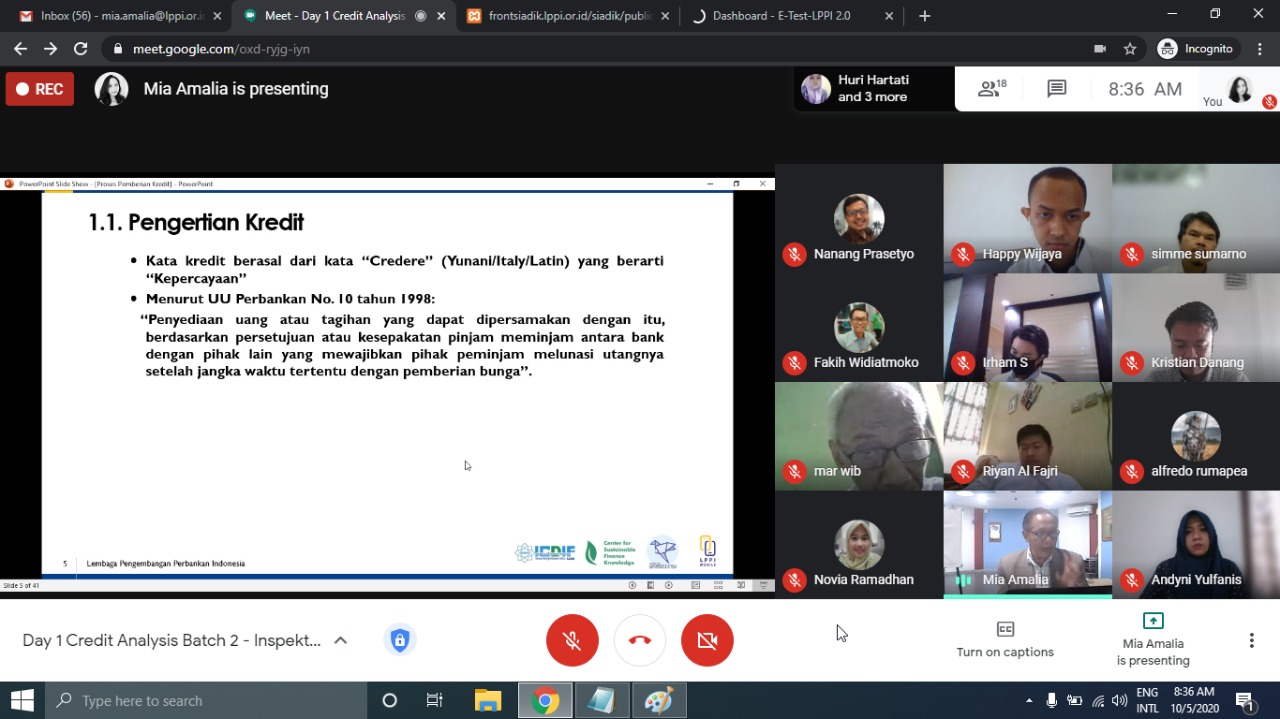 Online Learning Services - Credit Analysis Batch ke-2 Kementerian Keuangan Republik Indonesia