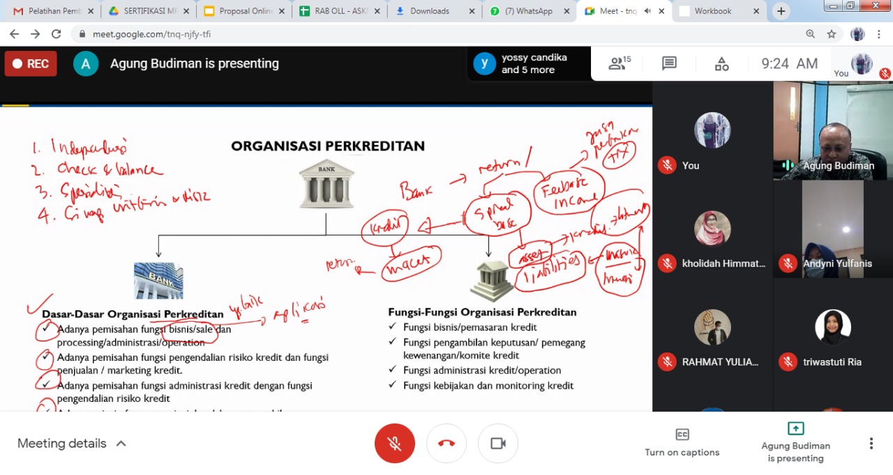 Online Learning Services - Pembekalan Sertifikasi Kredit Tingkat 1 Universitas Airlangga