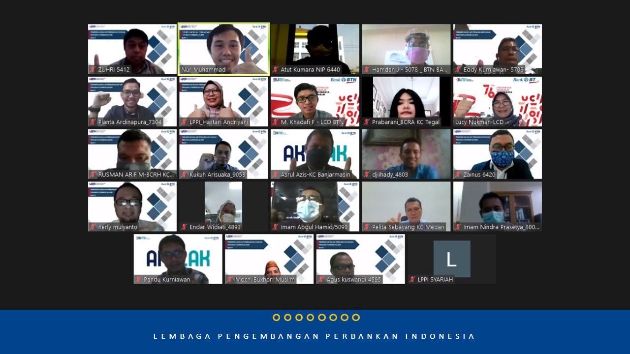 Online Learning Services - Pendidikan Dasar Perbankan Syariah CRD Batch 1 (PT Bank Tabungan Negara (Persero) Tbk.)