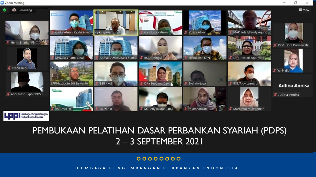 Online Learning Services - Pendidikan Dasar Perbankan Syariah Reguler Angkatan 121