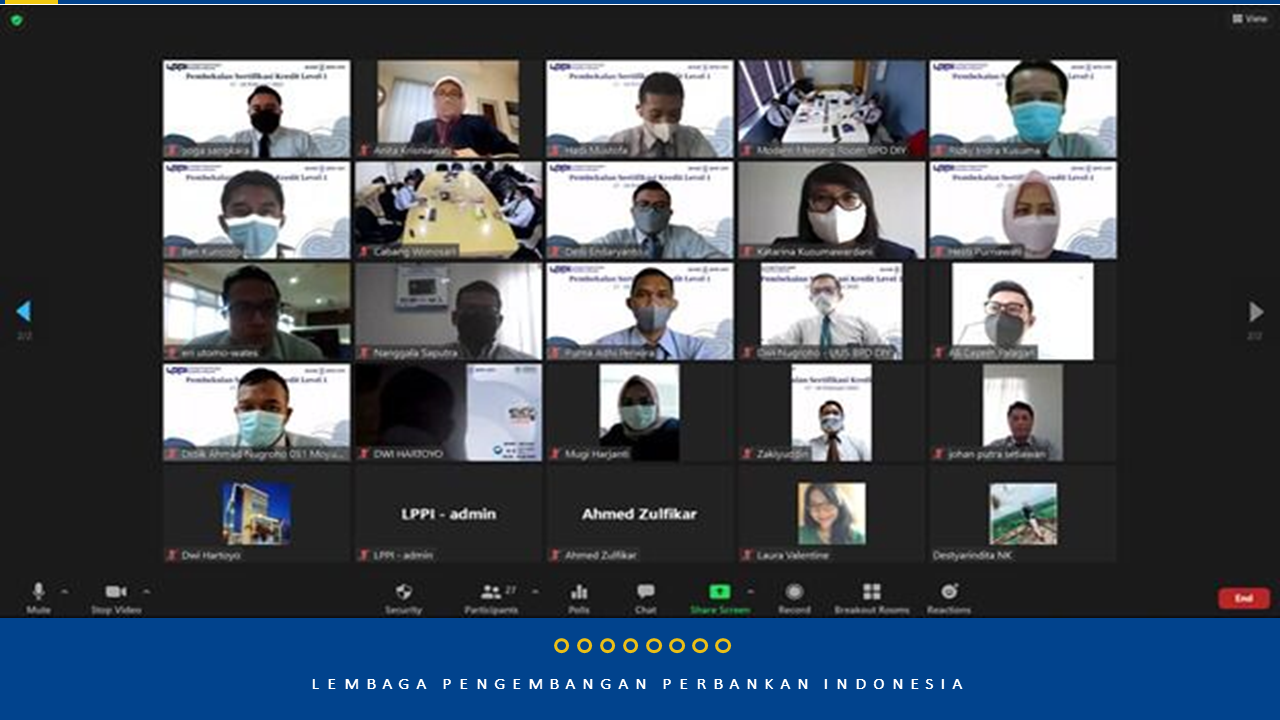 Online Learning Services - Pembekalan Uji Sertifikasi Kredit Level 1 Bank BPD DIY