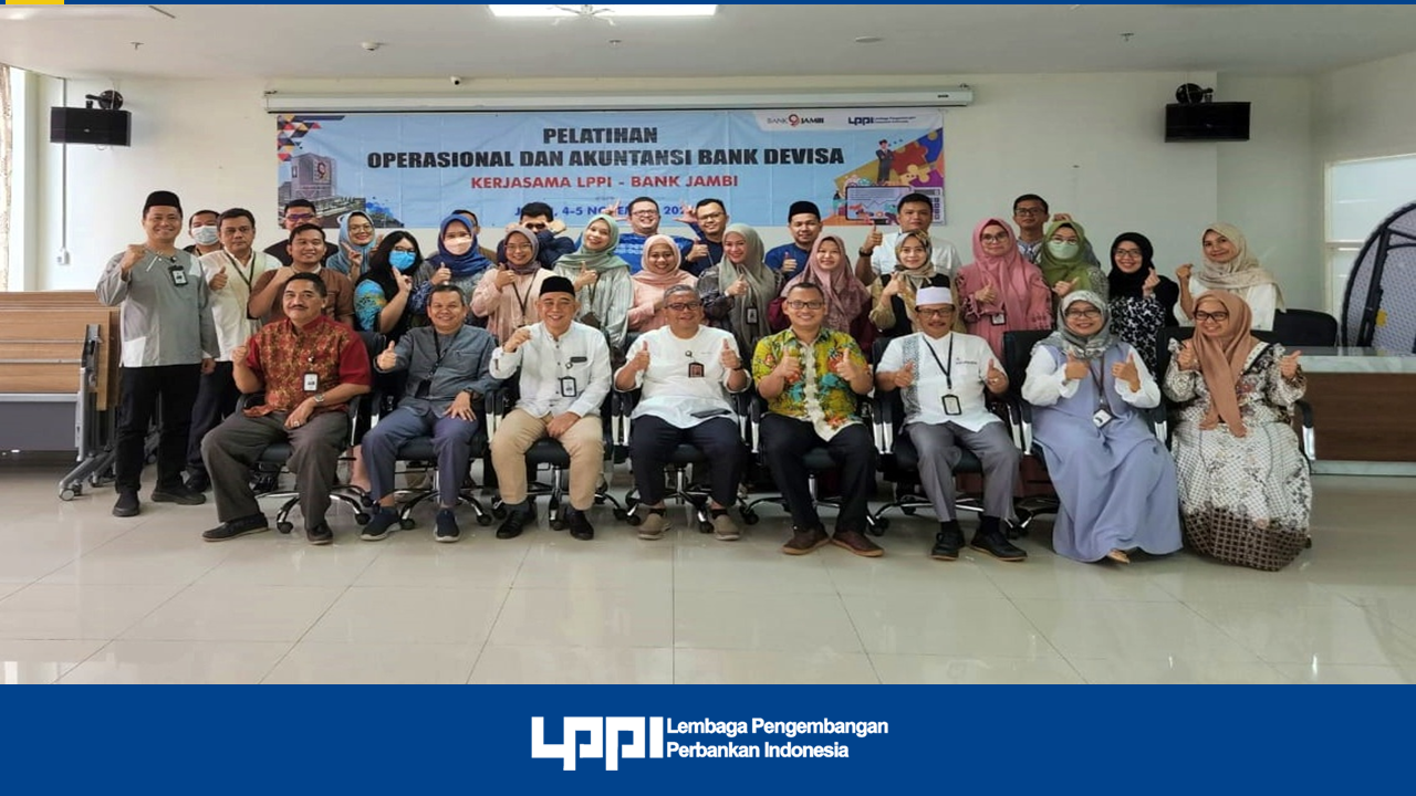 Program Pendidikan & Pelatihan Pengelolaan Operasional & Akuntansi Bank Devisa PT. Bank Jambi