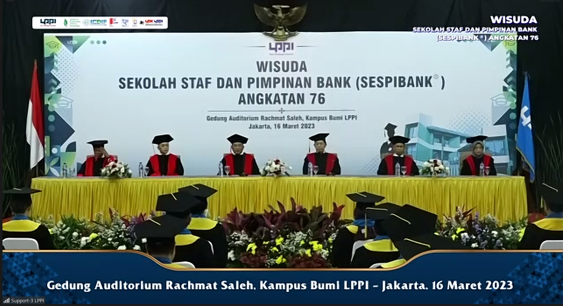 Wisuda SESPIBANK Angkatan 76